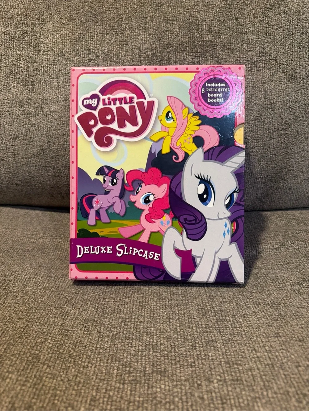 My Little Pony Set - 8 Board Books In Deluxe Slipcase Hardcover - Complete Set